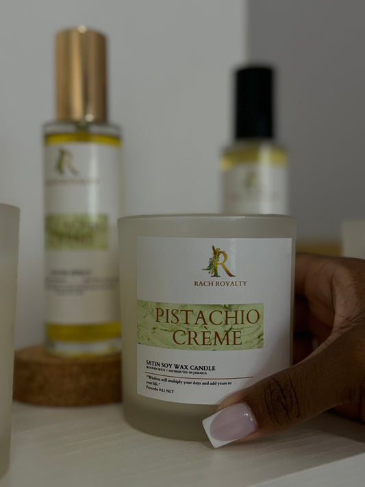 Pistachio Cream - Satin Soy Wax Candle