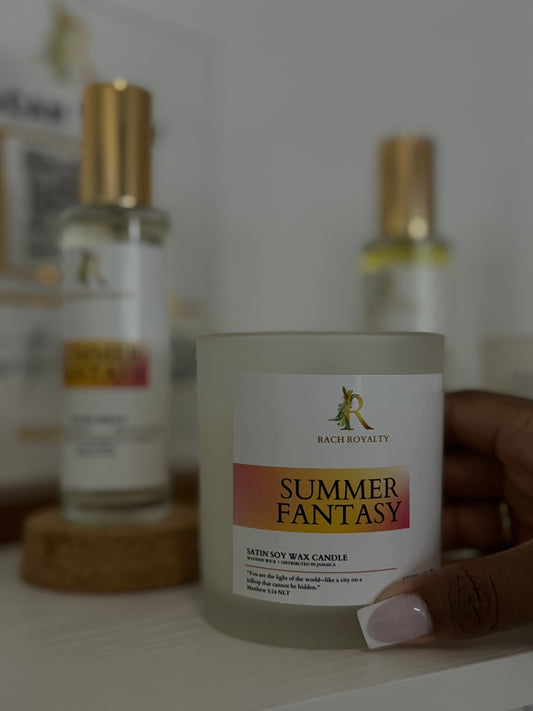 Summer Fantasy - Satin Soy Wax Candle