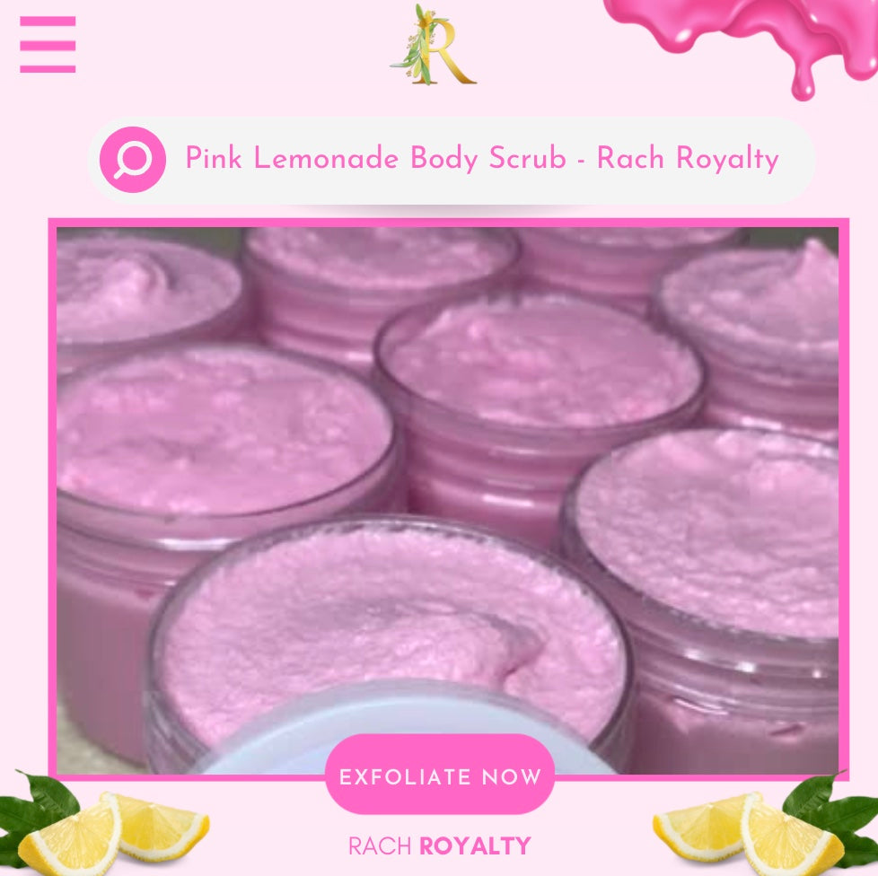 Body Scrub - “Pink Lemonade”
