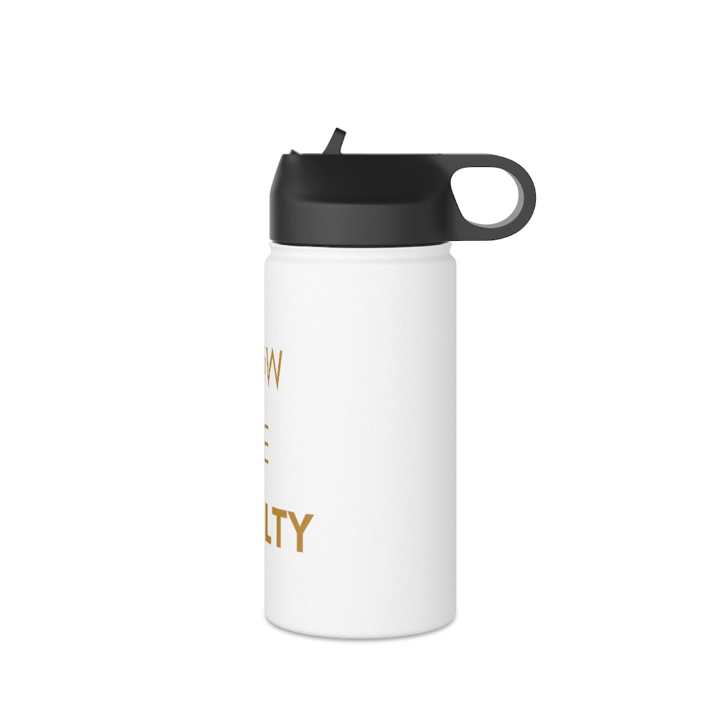 Stainless Steel Water Bottle, Standard Lid