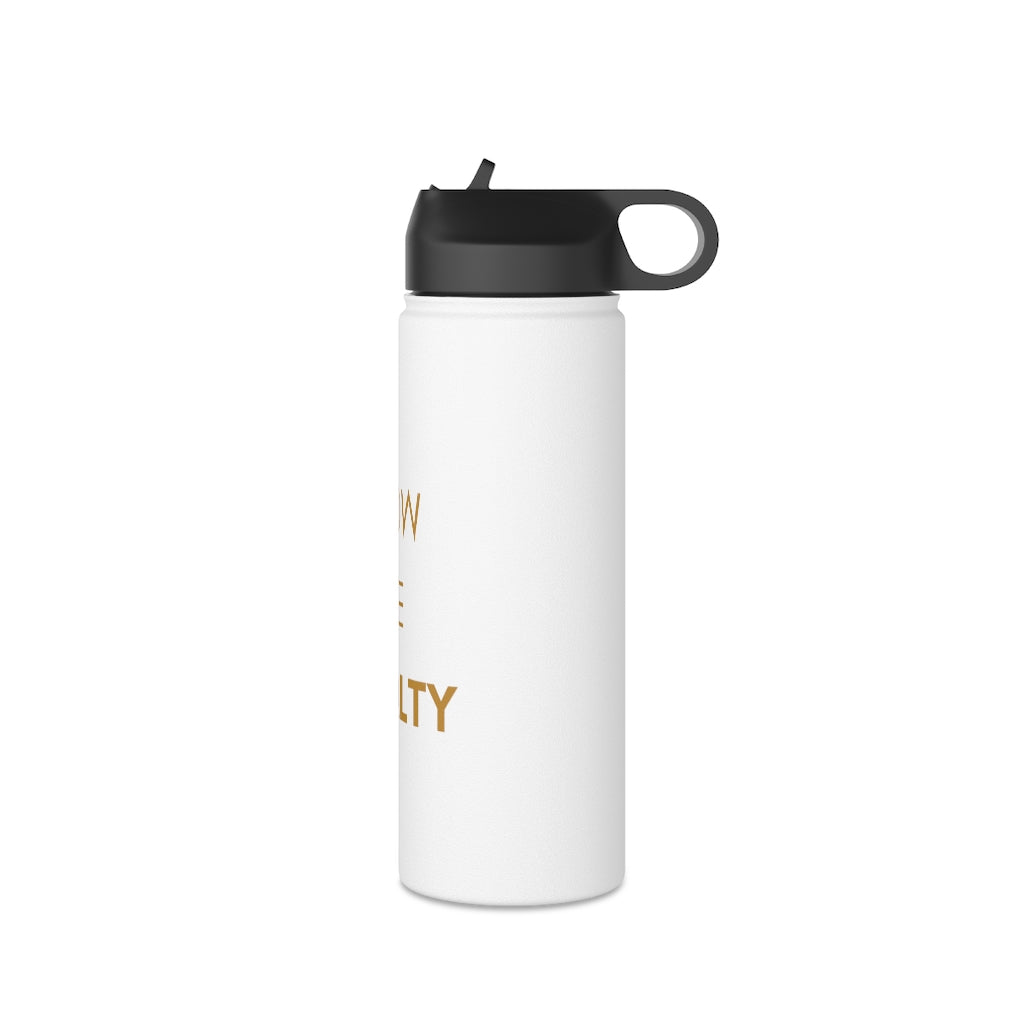 Stainless Steel Water Bottle, Standard Lid