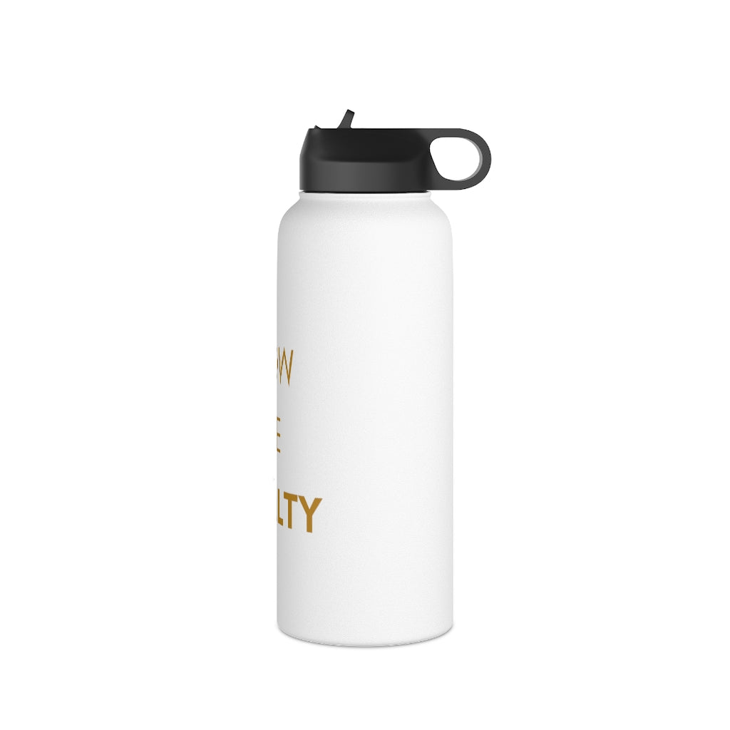 Stainless Steel Water Bottle, Standard Lid