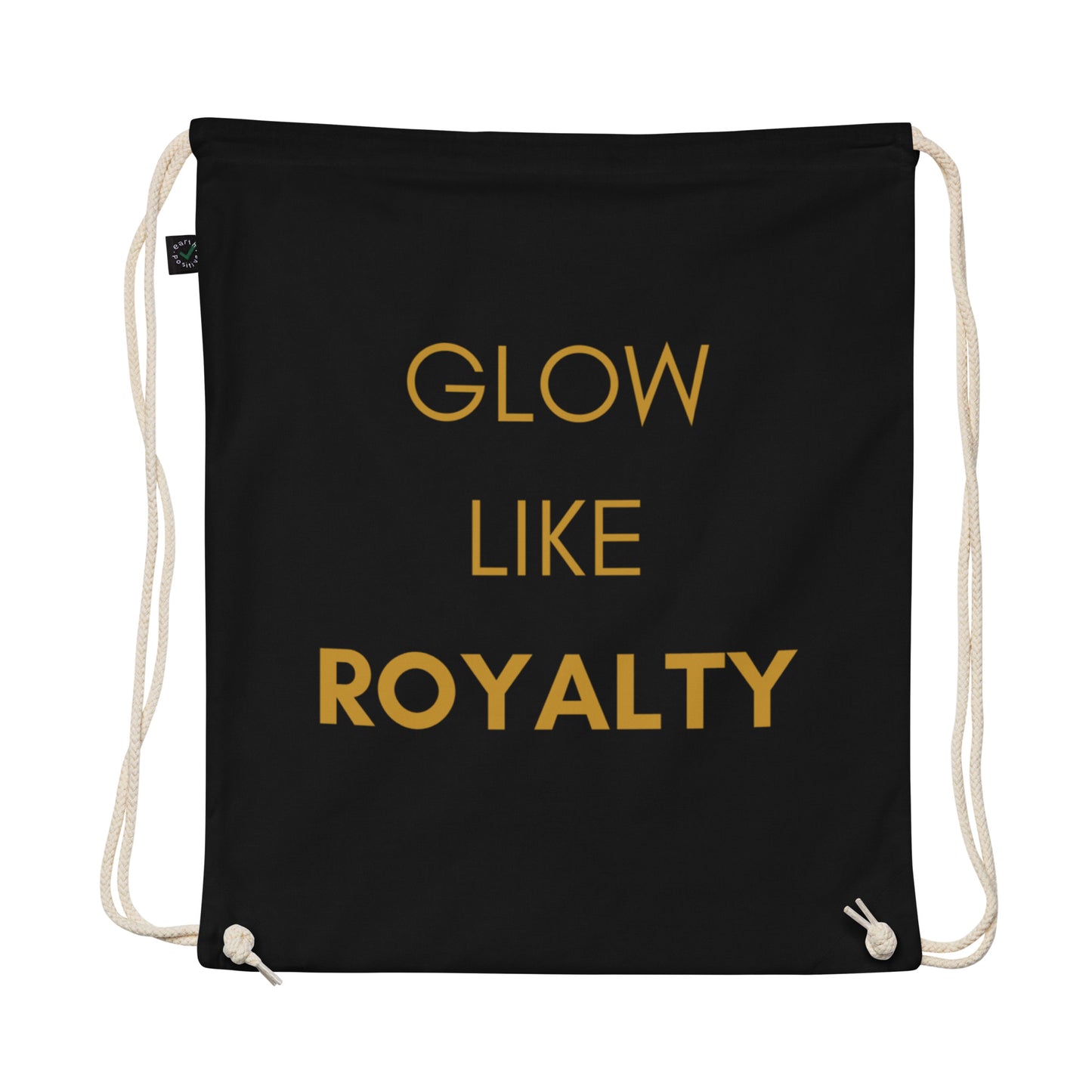 Organic cotton drawstring bag