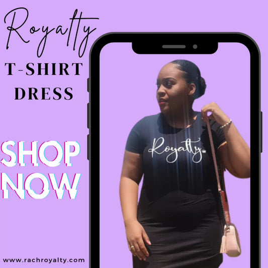 T-shirt Dress - Royalty
