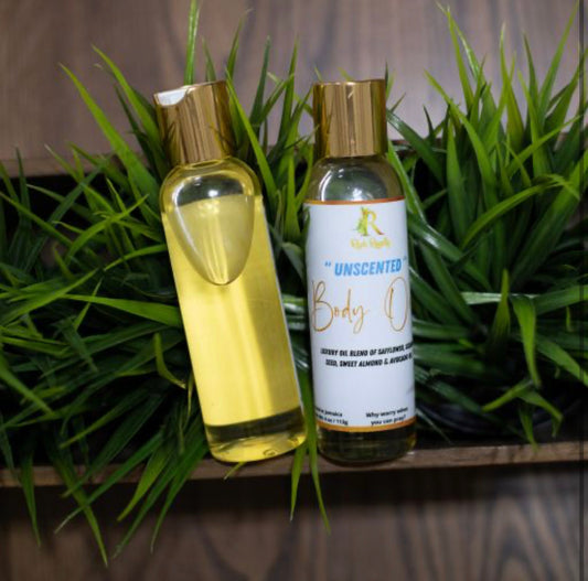Body Oil - Unscented  (4 ounces)